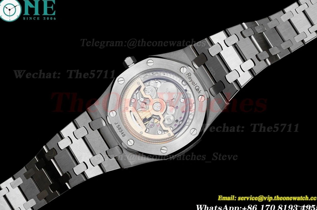 Royal Oak Dial SS 15202 Blue A2121 SS 39mm JJF 0309